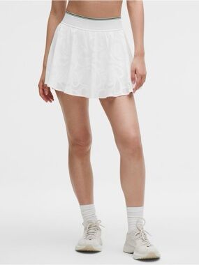 Paisley - mesh tennis skirt